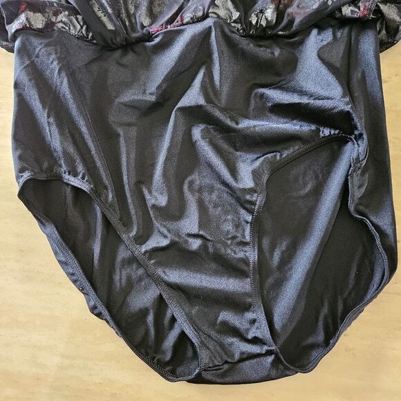 Weissman NWOT adult XXL floral dance costume lyrical contemporary tap solo - Picture 12 of 13